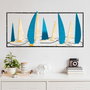 Wallity Yelkenli 2 Escultura de Pared Multicolor